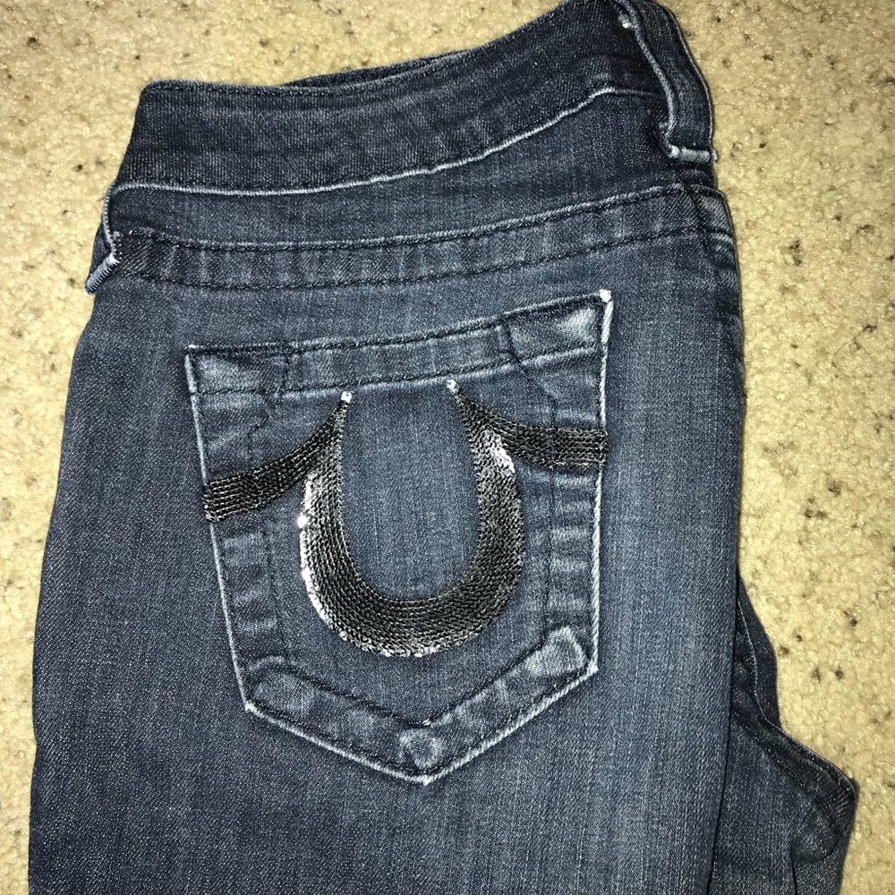 Gently used jeans